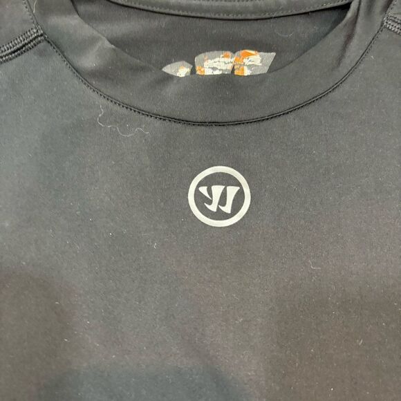 Men’s New Balance Warrior Black Long Sleeve Compression Shirt Size Medium - Picture 7 of 10